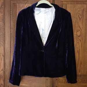 Velvet Blazer